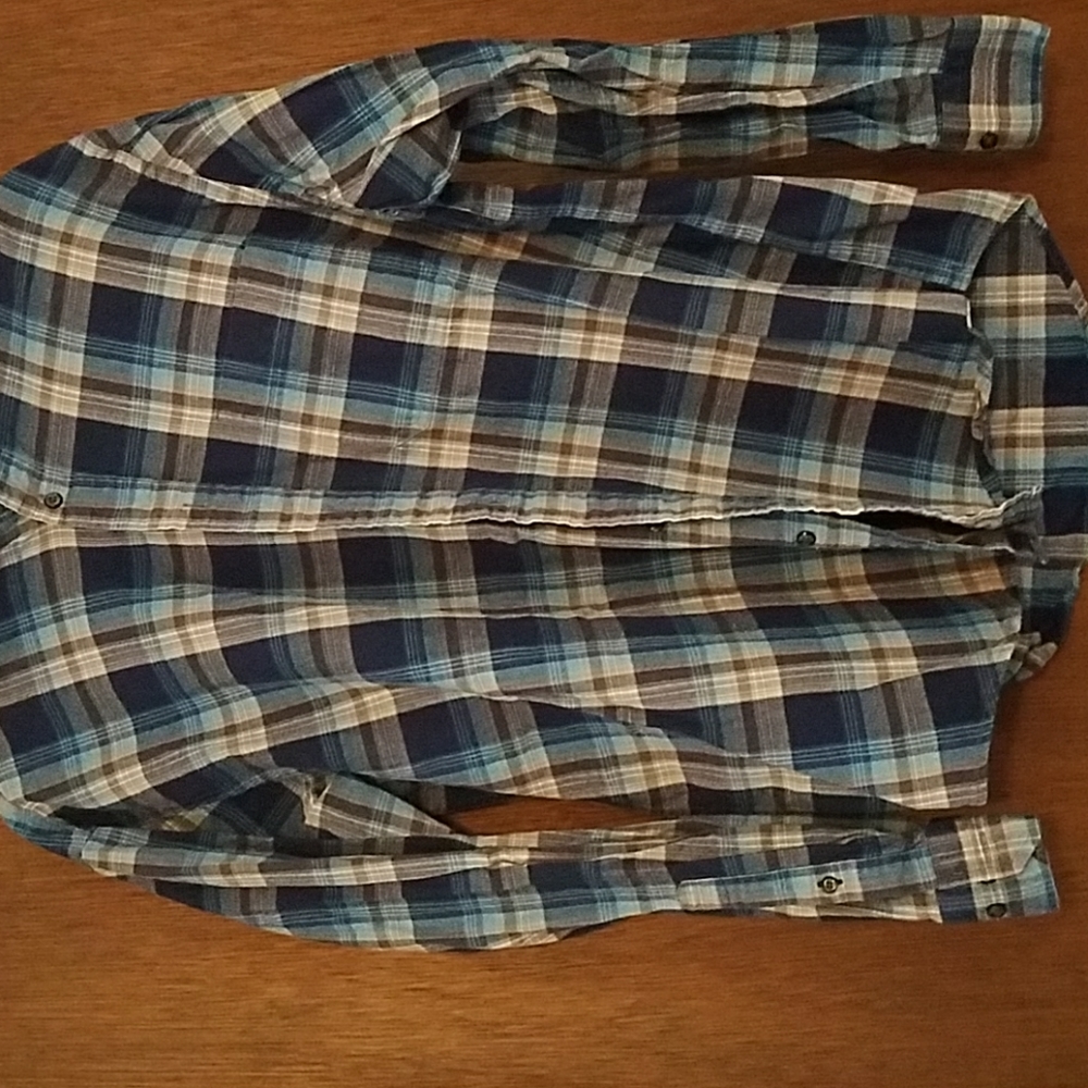 Shirt. Flannel print